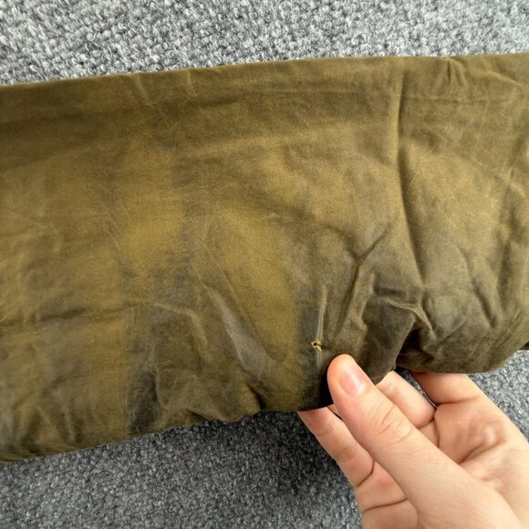 Barbour Bedale A100 Green Size 36 Waxed Jacket Men Outdoors Snap Zip Hunting - Picture 16 of 16